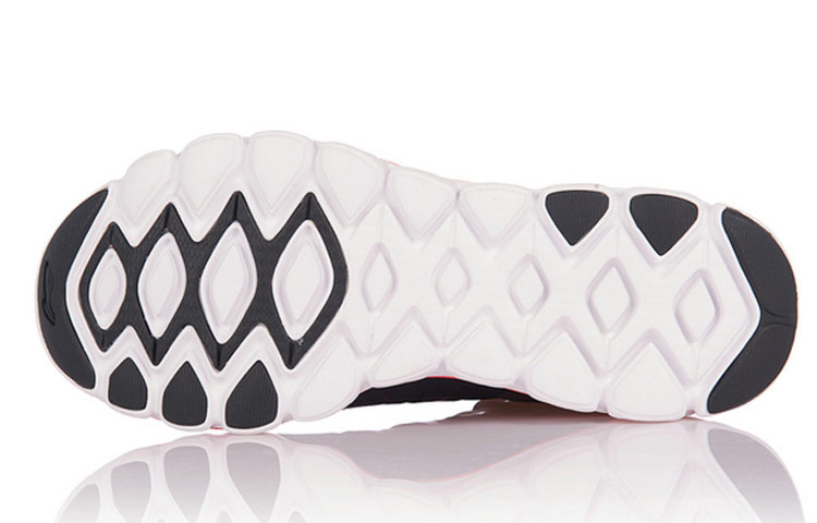 Li-Ning CMFT Breathable Running Shoes 'Black Red' 圖 6