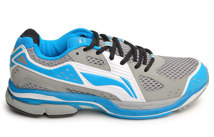 Li-Ning CMFT Breathable Running Shoes 'Grey Blue Patchwork' 圖 2