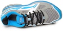 Shop 리닝 통기성 러닝화 '그레이 블루 패치워크' (Li-Ning breathable running shoes 'Grey Blue Patchwork') ARHH061-3
