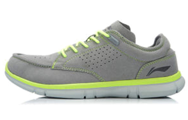 Buy 李宁舒适透气跑鞋‘灰绿’ ACGJ039-1