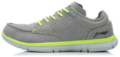 Li-Ning Comfort Breathable Running Shoes 'Grey Green' ACGJ039-1 Li-Ning Comfort Breathable Running Shoes 'Grey Green' ACGJ039-1