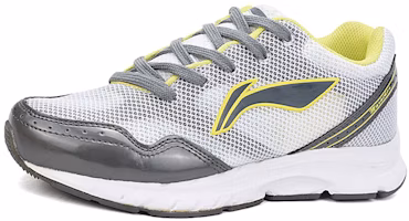 Li-Ning Comfort Breathable Running Shoes 'Grey White' AJJJ008-1 Li-Ning Comfort Breathable Running Shoes 'Grey White' AJJJ008-1