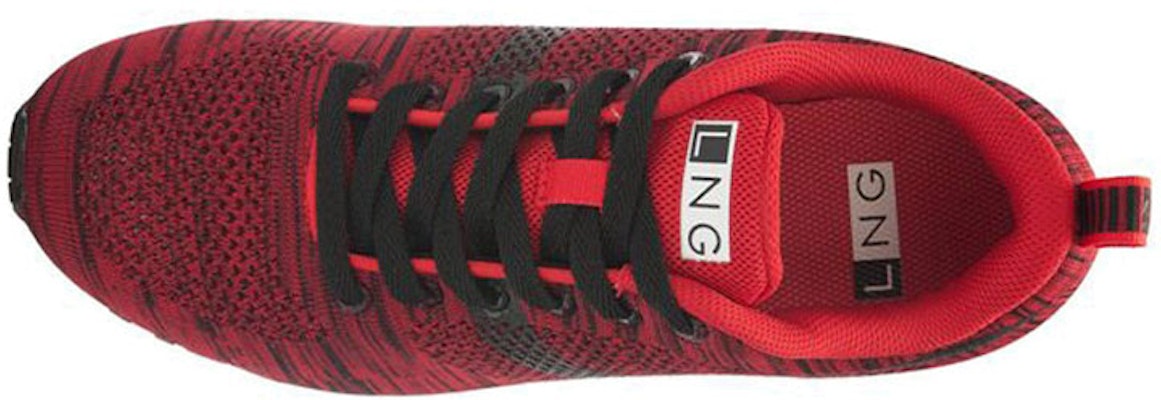 Li-Ning Comfort Breathable Running Shoes 'Red Black White' ALCK139-4 Shop Li-Ning Comfort Breathable Running Shoes 'Red Black White' ALCK139-4