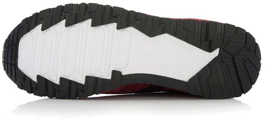 Li-Ning Comfort Breathable Running Shoes 'Red Black White' ALCK139-4 Details for Li-Ning Comfort Breathable Running Shoes 'Red Black White' ALCK139-4