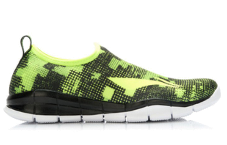 Li-Ning CMFT Breathable Running Shoes 'White Green Black' 圖 2