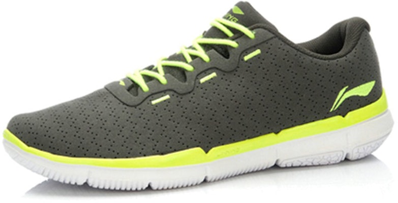 Li-Ning Kenyamanan Kasual Rendah 'Putih Hijau Abu-Abu' ACGJ035-3 Lookbook Li-Ning Kenyamanan Kasual Rendah 'Putih Hijau Abu-Abu' ACGJ035-3