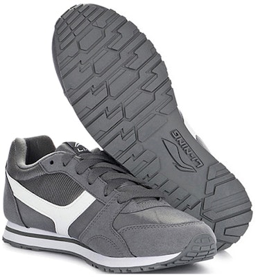 Kasut Lari Kasual Selesa Li-Ning 'Kelabu Putih' ALCH049-3 Lookbook Kasut Lari Kasual Selesa Li-Ning 'Kelabu Putih' ALCH049-3