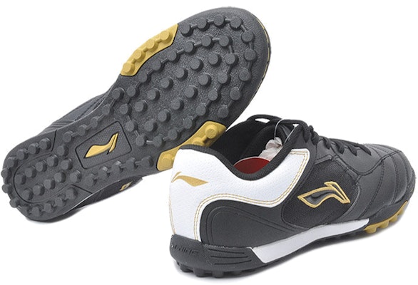 Sepatu Bola Li-Ning Comfort 'Hitam Putih Emas' ASTG009-1 Shop Sepatu Bola Li-Ning Comfort 'Hitam Putih Emas' ASTG009-1