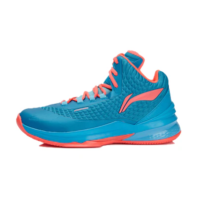 Li-Ning CMFT High-Top Basketball 'Blue Orange'