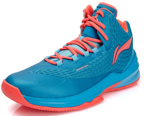Li-Ning Comfort High-Top Basketball 'Blue Orange' ABAK003-4 Lookbook Li-Ning Comfort High-Top Basketball 'Blue Orange' ABAK003-4