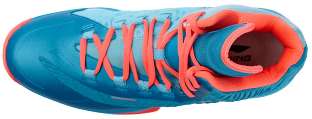 Li-Ning Comfort High-Top Basketball 'Blue Orange' ABAK003-4 Shop Li-Ning Comfort High-Top Basketball 'Blue Orange' ABAK003-4