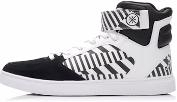 Li-Ning Comfort High-Top Retro Basketball 'White Black' ABCK001-1 Li-Ning Comfort High-Top Retro Basketball 'White Black' ABCK001-1