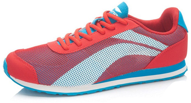 Li-Ning Comfort Lightweight Casual Running Shoe 'Red Blue White' ALCK039-3 Lookbook Li-Ning Comfort Lightweight Casual Running Shoe 'Red Blue White' ALCK039-3