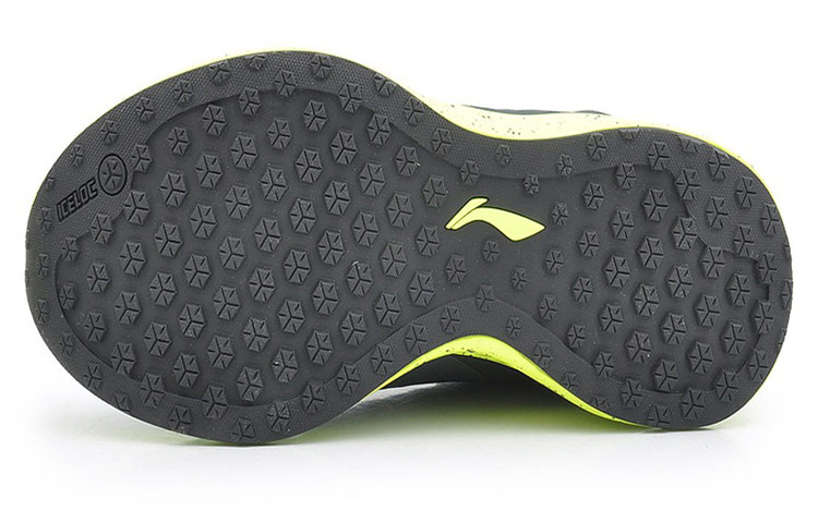 Shop LiNing李寧 舒適 透氣耐磨 低筒 跑步鞋 男款 灰黃