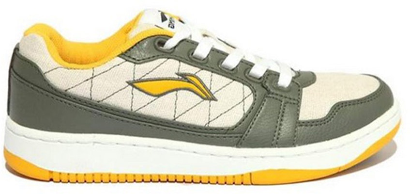 Li-Ning Comfort Low-Top 'Blanco Verde Amarillo' ALCF139-2 Order Li-Ning Comfort Low-Top 'Blanco Verde Amarillo' ALCF139-2
