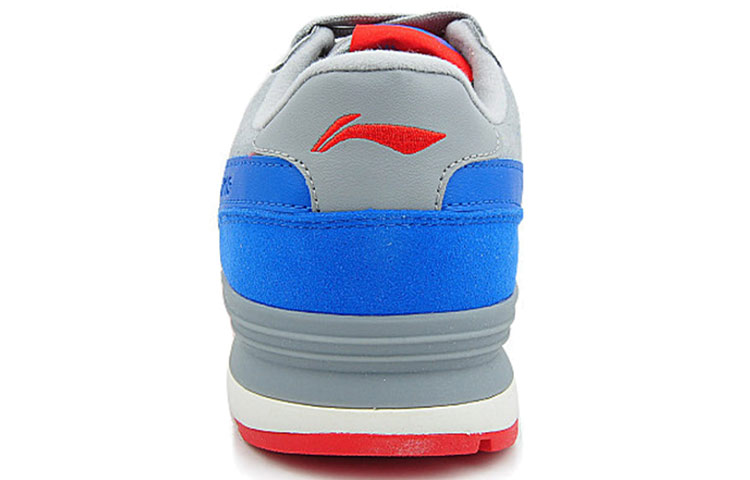 Shop Sepatu Lari Low-Top Li-Ning "Abu Biru Putih" Nyaman ALCK029-7