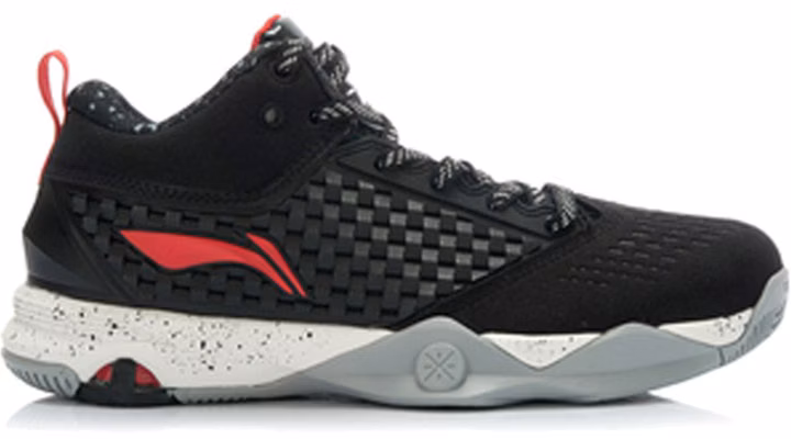 Li-Ning Comfort Mid 'Black White Red' ABFJ023-1 Order Li-Ning Comfort Mid 'Black White Red' ABFJ023-1