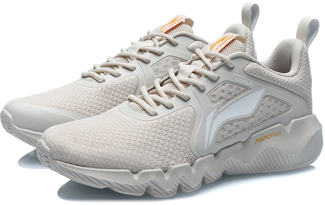 Li-Ning Comfort Shock-Absorbing Low Top Running 'Pearl White' ARHR073-1 Lookbook Li-Ning Comfort Shock-Absorbing Low Top Running 'Pearl White' ARHR073-1