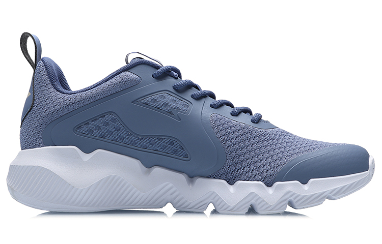 Order Sepatu Lari Li-Ning Nyaman Penyerapan Shock 'Biru' ARHR073-2