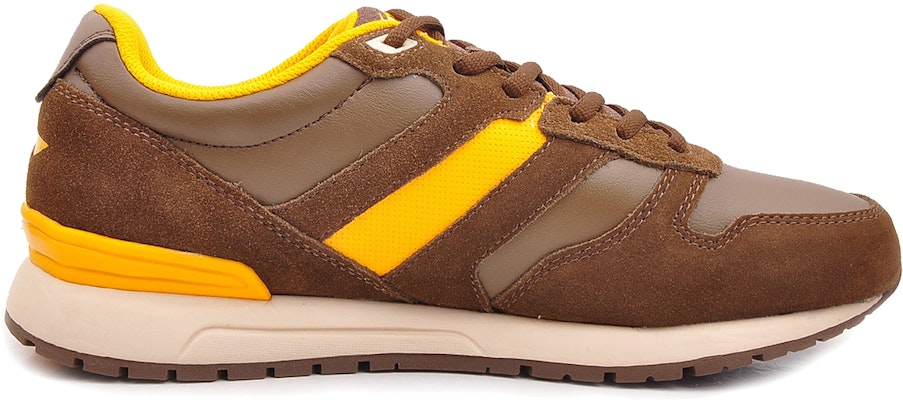 Li-Ning Sepatu Lari Nyaman Penyerap Getaran 'Coklat Kuning' ARCG029-1 Order Li-Ning Sepatu Lari Nyaman Penyerap Getaran 'Coklat Kuning' ARCG029-1