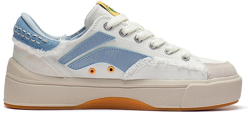 Li-Ning Comfy 'Putih Biru Gum' Sepatu AGCS035-2 Order Li-Ning Comfy 'Putih Biru Gum' Sepatu AGCS035-2