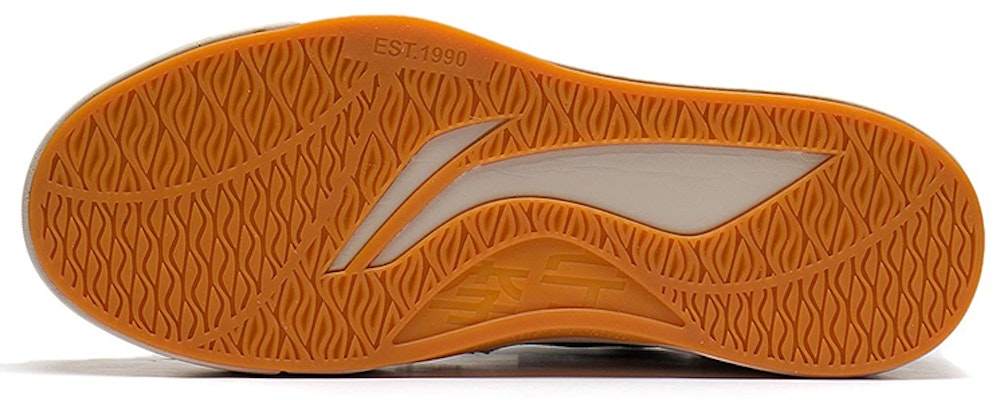 Li-Ning Comfy 'Putih Biru Gum' Sepatu AGCS035-2 Sizing Li-Ning Comfy 'Putih Biru Gum' Sepatu AGCS035-2