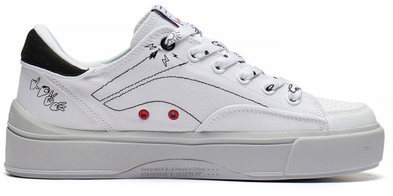 Li-Ning Comfy Low 'Putih Kasual' Sneakers AGCS035-4 Order Li-Ning Comfy Low 'Putih Kasual' Sneakers AGCS035-4