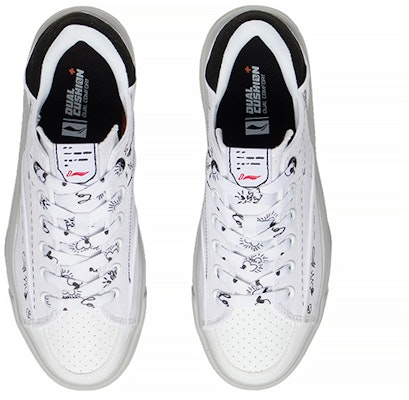 Li-Ning Comfy Low 'Putih Kasual' Sneakers AGCS035-4 Shop Li-Ning Comfy Low 'Putih Kasual' Sneakers AGCS035-4