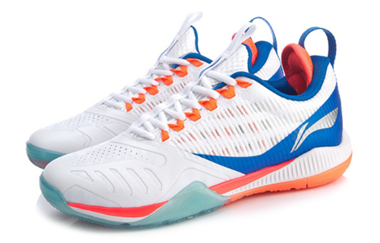 Lookbook Li-Ning Cool Shark 2.0 'Putih Biru' AYAQ001-1