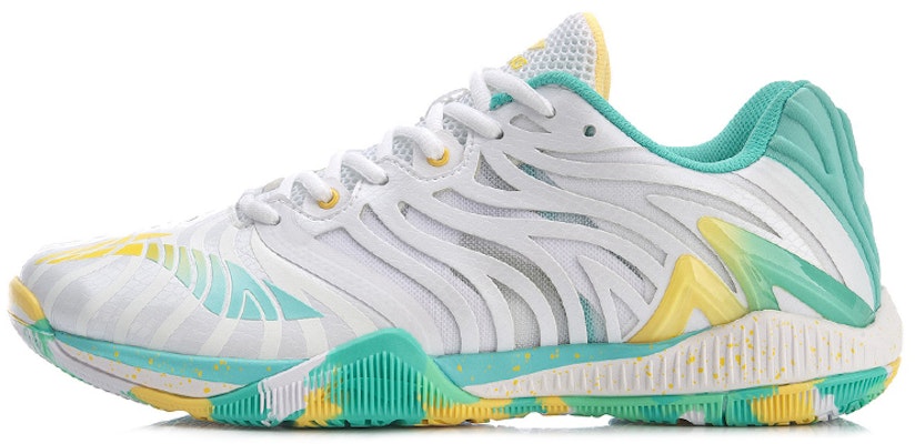 Li-Ning Cool Shark 3 'Putih Hijau Kuning' Sepatu Olahraga AYAR003-2 Buy Li-Ning Cool Shark 3 'Putih Hijau Kuning' Sepatu Olahraga AYAR003-2