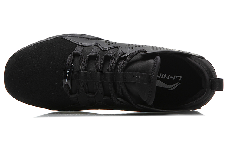 Li-Ning Coolidge Culture Low Retro 'Half-Palm Cushion Black' 圖 3