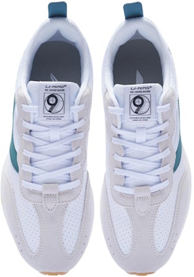 Li-Ning Cosmos Classic Shoes 'White Teal' AGCT047-1 Shop Li-Ning Cosmos Classic Shoes 'White Teal' AGCT047-1
