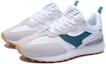 Lookbook Li-Ning Cosmos Classic Kasut Berjalan Retro 'Putih Beige Teal' AGCT048-1
