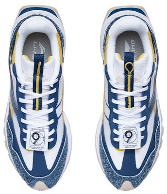 Li-Ning Cosmos EVO 'White Blue Yellow' AGCR227-3 Shop Li-Ning Cosmos EVO 'White Blue Yellow' AGCR227-3