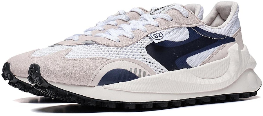 Li-Ning Cosmos Lifestyle Sneakers 'White Beige Navy' AGCT015-1 Lookbook Li-Ning Cosmos Lifestyle Sneakers 'White Beige Navy' AGCT015-1