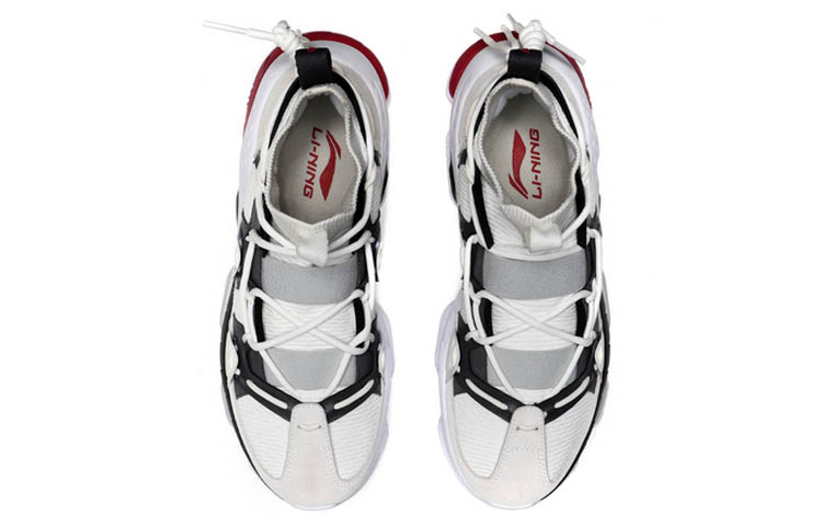 Shop Li-Ning Counterflow 'Grey White' AGCP339-4