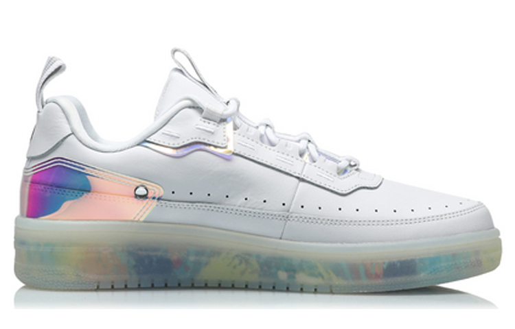 Order LiNing 李寧 CF 包裹性保暖防滑 低幫 運動休閒鞋 白銀