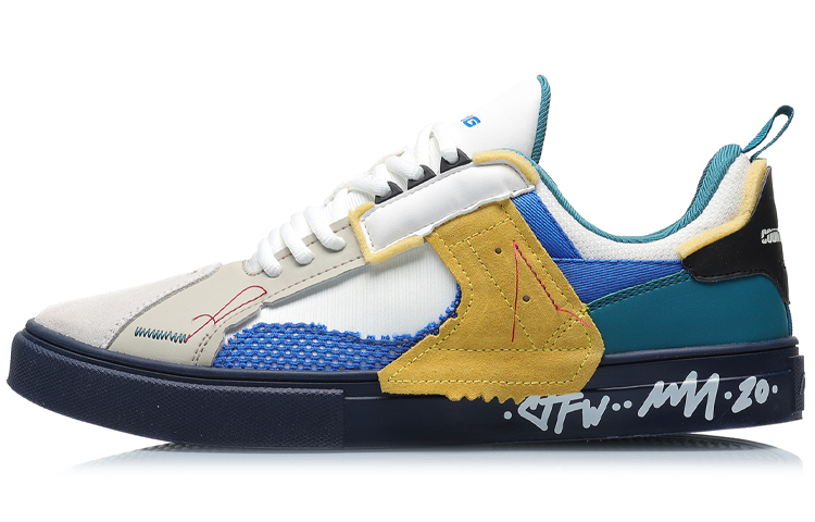 Li-Ning Counterflow GouXu 'White Blue Yellow'