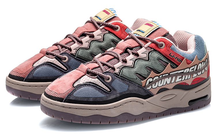 Li-Ning Counterflow Hello Earth 'Blue Grey Red' 圖 3