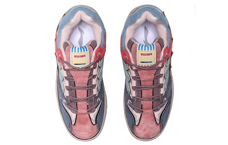 Li-Ning Counterflow Hello Earth 'Blue Grey Red' 圖 4