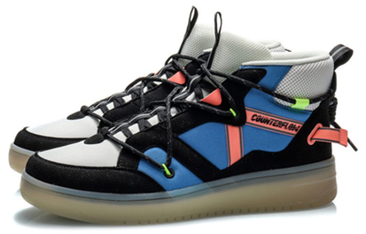 Lookbook 李寧カウンターフローハンター 黒青 (Rī Nin Kauntāfurō Hantā Kuro Ao) AGCQ127-3