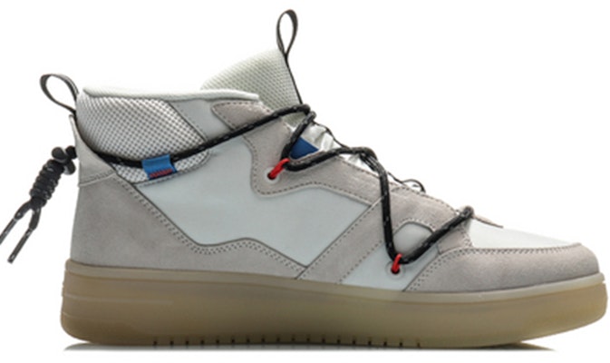 李宁 逆流猎人 防滑减震 中帮 板鞋 灰色 Order 李宁 逆流猎人 防滑减震 中帮 板鞋 灰色