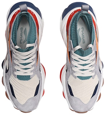 Li-Ning Counterflow Neon Alien 'White Gray Red' AGCP167-3 Shop Li-Ning Counterflow Neon Alien 'White Gray Red' AGCP167-3