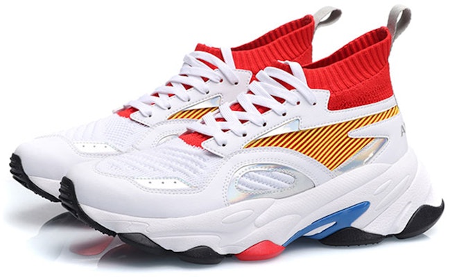Li-Ning Counterflow Neon Alien 'White Red' AGCP167-1 Lookbook Li-Ning Counterflow Neon Alien 'White Red' AGCP167-1