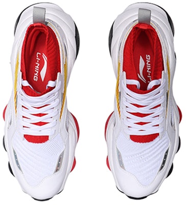 Li-Ning Counterflow Neon Alien 'White Red' AGCP167-1 Shop Li-Ning Counterflow Neon Alien 'White Red' AGCP167-1