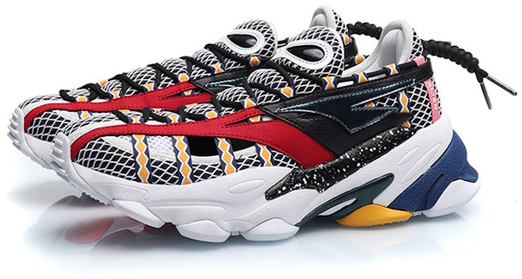Li-Ning Counterflow Neon Crocodiles 'White Black' AGCP165-5 Lookbook Li-Ning Counterflow Neon Crocodiles 'White Black' AGCP165-5