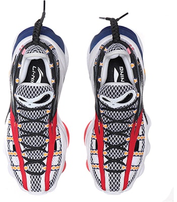 Li-Ning Counterflow Neon Crocodiles 'White Black' AGCP165-5 Shop Li-Ning Counterflow Neon Crocodiles 'White Black' AGCP165-5
