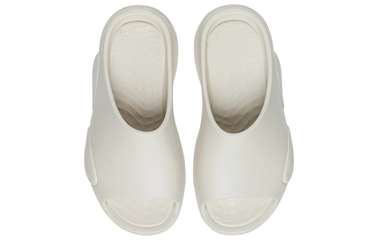 Li-Ning Counterflow Shock Absorption Sports Slippers Unisex 'Cream White' 圖 4