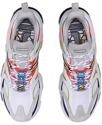 LiNing李寧 COUNTERFLOW源 Adam 防滑輕便 低筒 運動休閒鞋 男款 白黃 Shop LiNing李寧 COUNTERFLOW源 Adam 防滑輕便 低筒 運動休閒鞋 男款 白黃