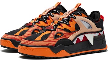 李宁 CF 闪星 复古休閒 虎年限定 防滑耐磨 低幫 板鞋 男款 黑橘色 Lookbook 李宁 CF 闪星 复古休閒 虎年限定 防滑耐磨 低幫 板鞋 男款 黑橘色